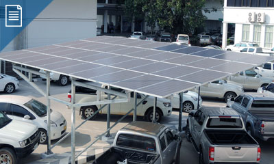 2015 Loas Solar power system-Loas Solar Parking Shed