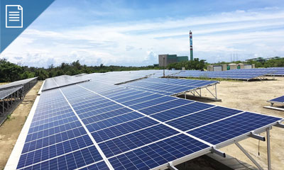 2017 Taiwan Solar power system-Tainan Refuse Incineration Plant 