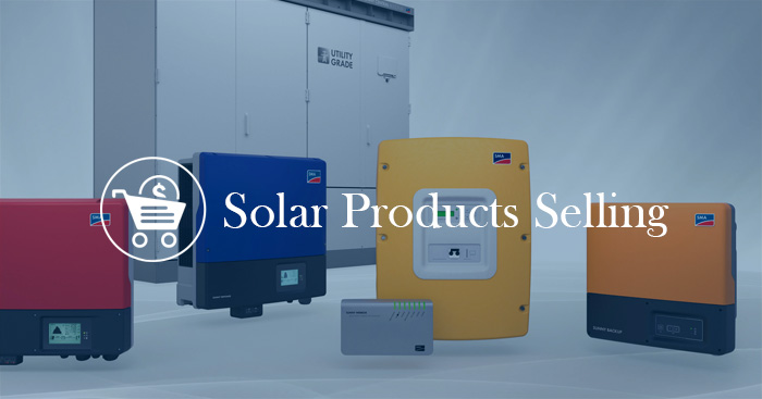 Solar Products Selling