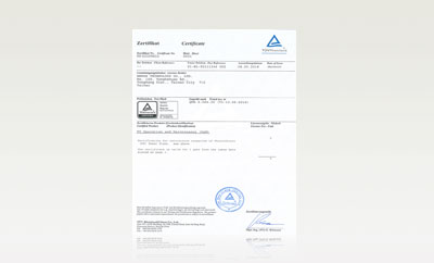 TUV O&M Certification