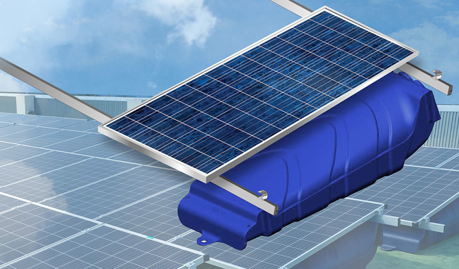 Solar Bracket Water Tank