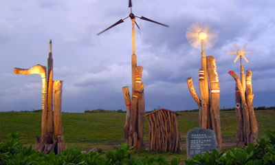 三和海濱公園風地發電系統
