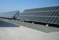 錦州太陽能發電站太陽光電系統正面照