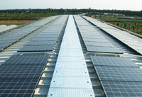 聯發生物科技太陽能發電系統全景照
