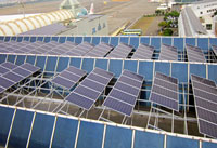 高雄航空站太陽光電系統全景照