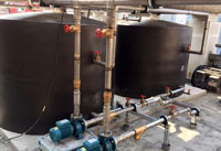 台中軍人服務站冰水主機暨冷卻水塔汰換節能積效保證工程R1F熱水系統