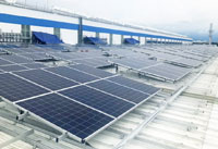 台灣格瑞特工業太陽光電系統空拍照