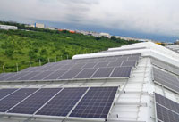 台灣格瑞特工業太陽光電系統正面照