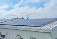 建新國際10號倉太陽光電系統遠景照