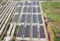 建新國際物流園區太陽光電系統全景照