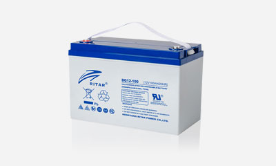 Ritar電池DG12-100-DG系列是膠體深循環系列電池，專門為極端溫度環境中頻繁地循環放電使用而設計