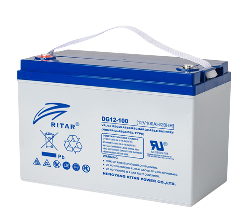 Ritar電池DG12-200(12V40Ah)-DG（深循環凝膠）是一款凝膠電池，具有15年的懸浮設計壽命，非常適合在極端環境下進行待機或頻繁循環放電應用。該系列使用強力格柵、高純度鉛和專利的凝膠電解質，能夠在頻繁循環放電使用後具有出色的恢復能力，並且其循環壽命比標準系列長2倍。它適用於太陽能和風能系統、海洋應用、深循環不斷電系統等。