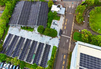 大成不銹鋼停車場太陽光電系統宿舍