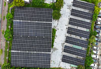 大成不銹鋼停車場太陽光電系統行政大樓照