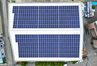 金樹塑膠太陽光電系統正面照