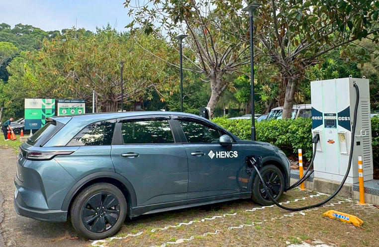 聚恆動能-中華大學充電站